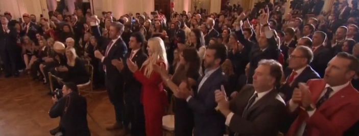 Donald Trump, seçim sonrası Beyaz Saray'da açıklama yaptı