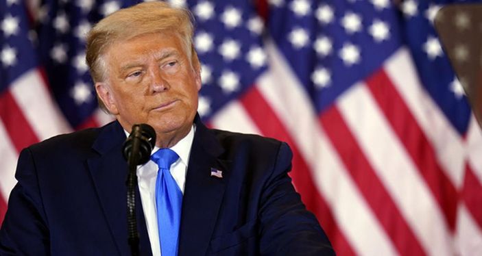 Trump: Önde olduğum eyaletlerde üstünlüğüm sihirli bir şekilde ortadan kalktı