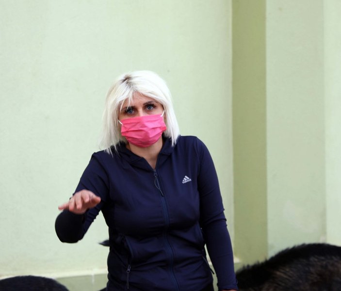 Gaziantep'te köpeklerin mamasını çalan hurdacıyı darbeden kadın konuştu