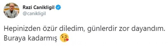 Razi Canikligil, Zafer Şahin’e hakaretler savurup yayını terk etti