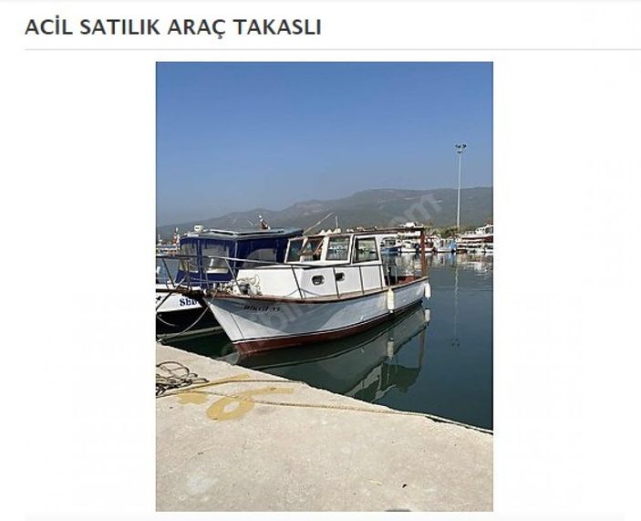 i İkinci el tekne satış ilanları da fiyatın düştüğünü gösteriyor
