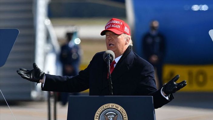 Trump: Milletimiz için savaşmaktan asla vazgeçmeyeceğim