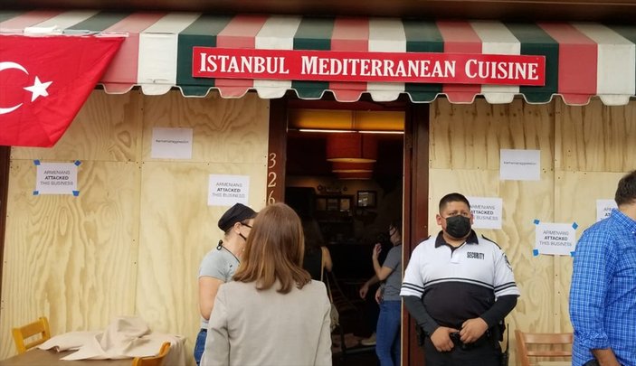 ABD'de Ermeniler, Türk restoranına saldırdı