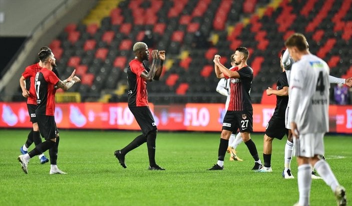 Beşiktaş, Gaziantep FK deplasmanından puansız döndü