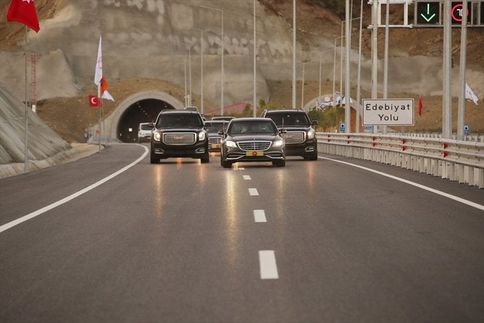 Cumhurbaşkanı Erdoğan, Kahramanmaraş-Göksun yolu açılış törenine katıldı