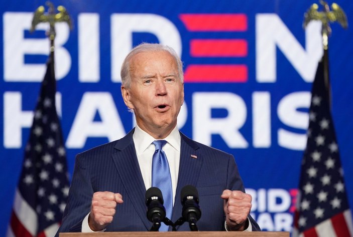 Joe Biden: Ülkenin kalbinde mavi duvar inşa ettik