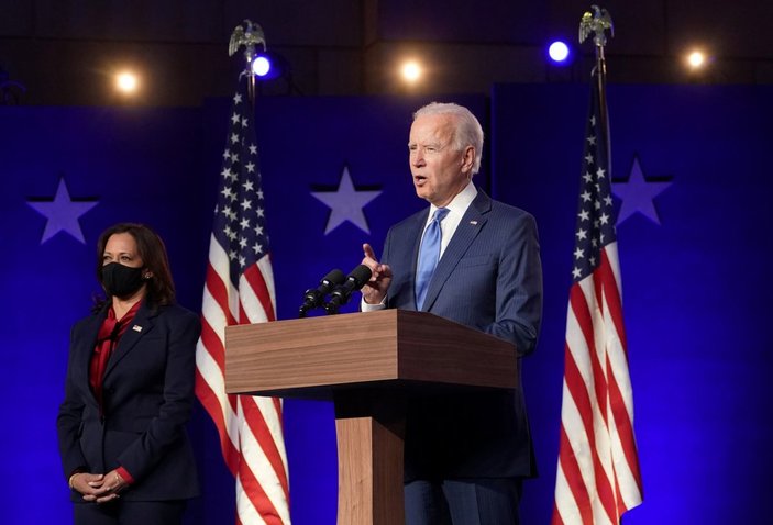 Joe Biden: Ülkenin kalbinde mavi duvar inşa ettik