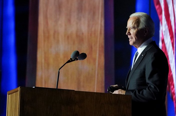 Joe Biden'dan Delaware'da zafer konuşması