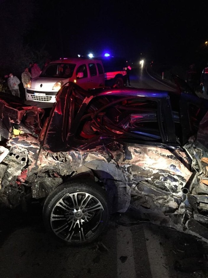 Burdur'da kaza: 3 ölü 2 yaralı