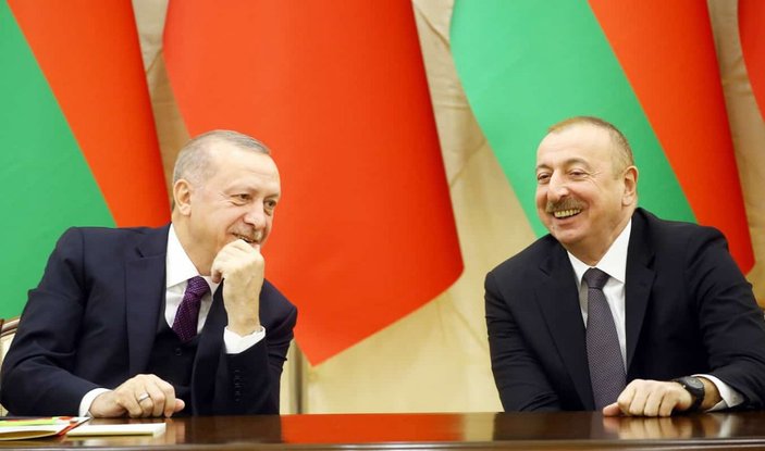 Cumhurbaşkanı Erdoğan ile İlham Aliyev görüştü