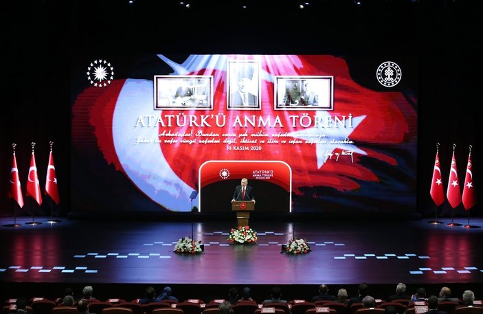 Cumhurbaşkanı Erdoğan: Atatürk'ü rahmetle yad ediyoruz
