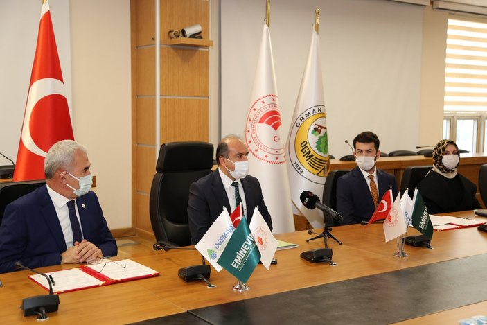 Eminevim Geleceğe Nefes Ol kampanyasına 100 bin fidan bağışladı