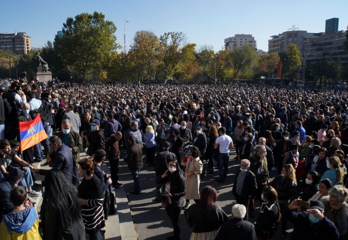 Ermenistan protesto
