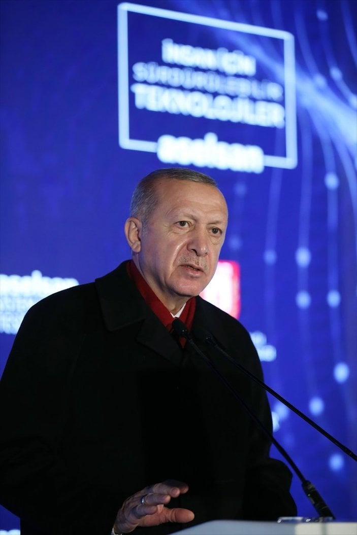 Cumhurbaşkanı Erdoğan, ASELSAN tesis açılışında