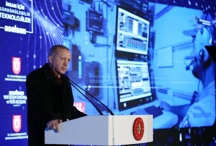 Cumhurbaşkanı Erdoğan, ASELSAN tesis açılışında