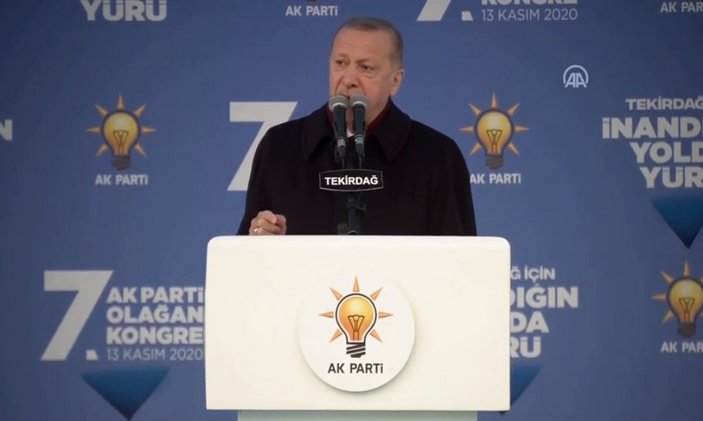 Cumhurbaşkanı Erdoğan, Tekirdağ'da sigarayı bırakın çağrısı yaptı