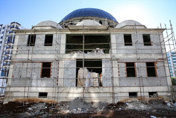 HDP'li belediyenin yapımını engellemeye çalıştığı camiler önümüzdeki yıl ibadete açılıyor