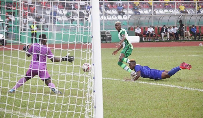 Nijerya 4-0 öne geçtiği maçı kazanamadı