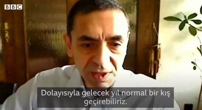 Prof. Dr. Uğur Şahin: Normal hayata dönüş gelecek kışı bulacak