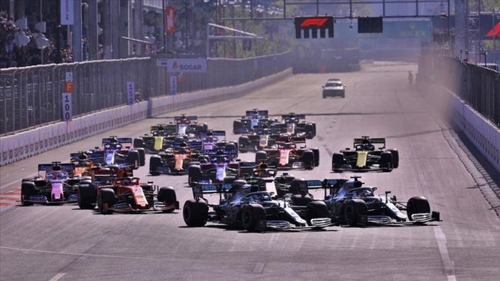 a Formula 1 Dünya Şampiyonası'nın 14. etabı başladı