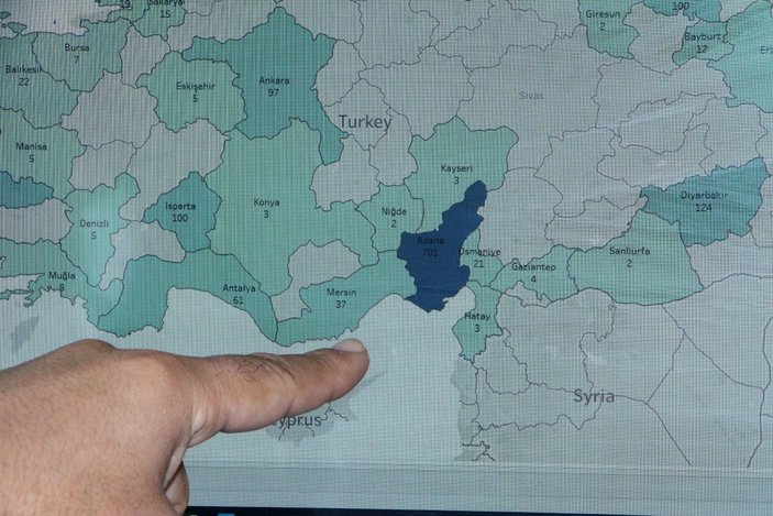 Salgında tıbbi atık kirliliğinin haritası: En çok Adana'dan bildirim gitti