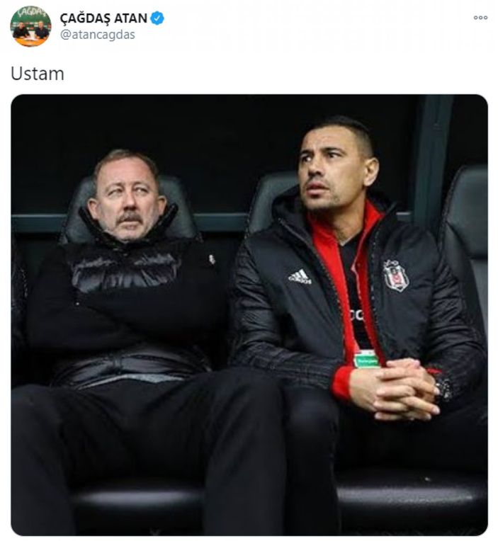 Çağdaş Atan'dan Sergen Yalçın paylaşımı