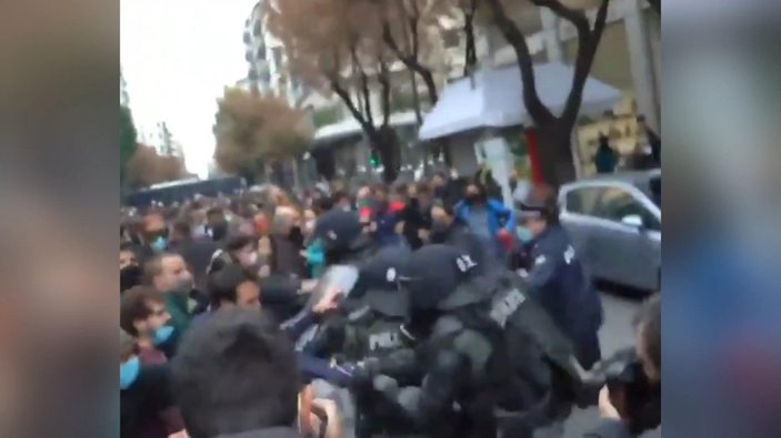 Yunanistan'da 17 Kasım protestolarında arbede