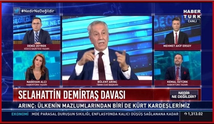 Bülent Arınç: Osman Kavala tahliye edilmeli