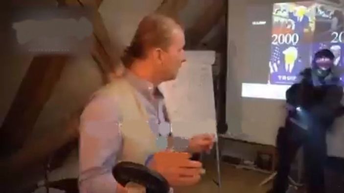 Alman polisi canlı yayını bastı