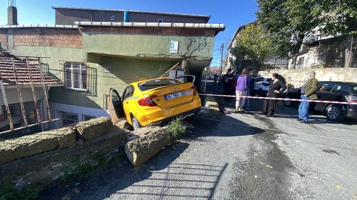 Sarıyer taksi kaza