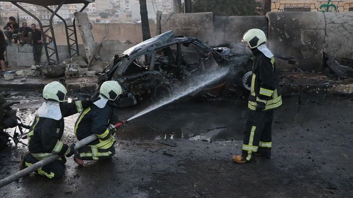 Afrin'de bombalı terör saldırısı: Ölü ve yaralılar var