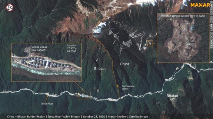 Çin, Hindistan-Butan sınırına yeni askeri üs kurdu