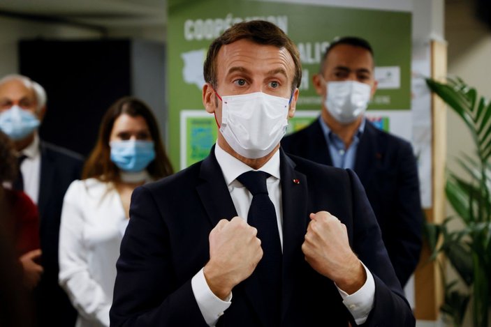 Macron: Aşı zorunlu olmayacak