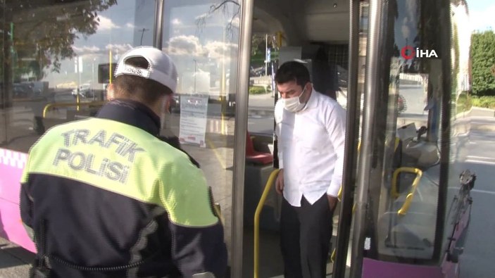 Beşiktaş koronavirüs otobüs şoförü