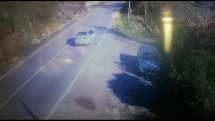 Sakarya'da otomobiliyle yavru köpeğe çarpıp kaçan sürücü
