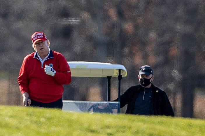 Trump'ın işleri, seçimden sonra golfte de yolunda gitmiyor