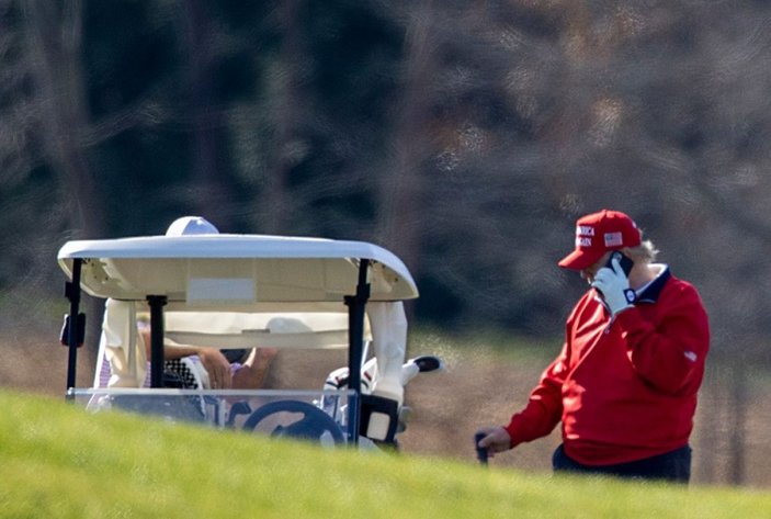Trump'ın işleri, seçimden sonra golfte de yolunda gitmiyor