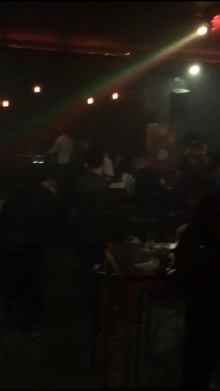 Beyoğlu’nda kaçak gece kulübüne korona baskını