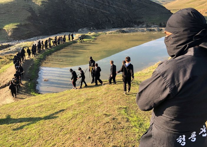 Reuters'ın objektifinden Kürt ninjalar