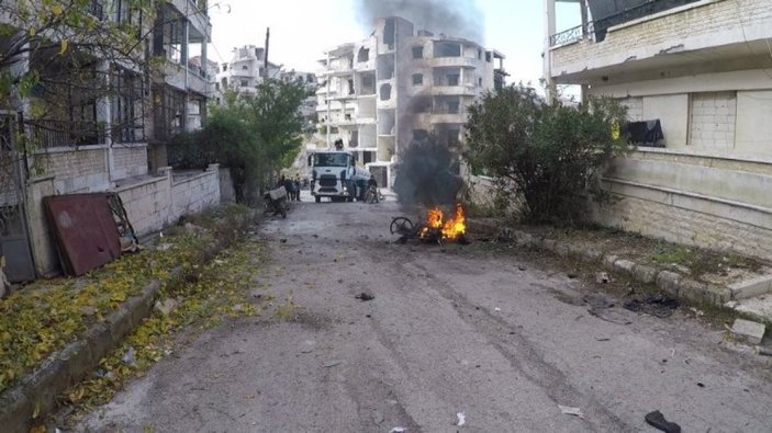 İdlib'de bombalı saldırı