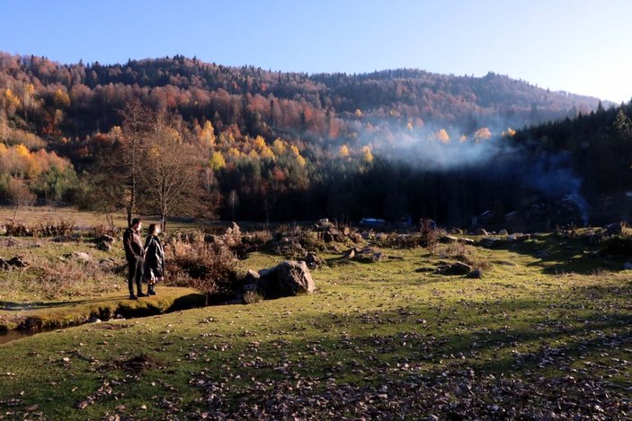 Zonguldak’taki Gümeli ormanlarında eşsiz güzellik