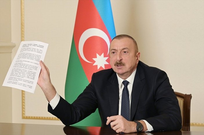İlham Aliyev: Düşmanı topraklarımızdan kovduk