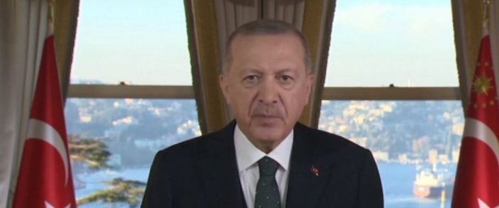 Cumhurbaşkanı Erdoğan'dan küresel salgınla mücadele mesajı