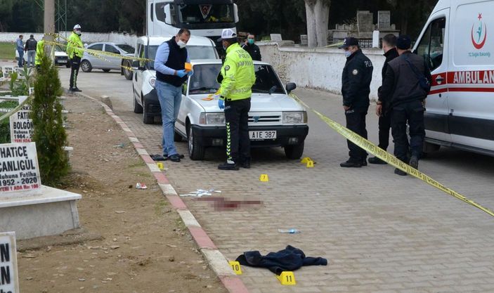 Manisa'da ağabeyini ve yengesini mezarlıkta vuran şüpheli yakalandı