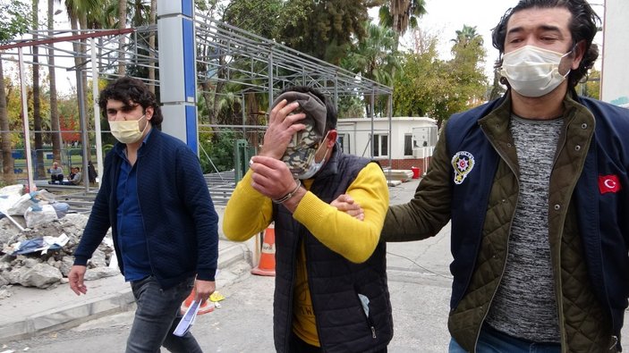 Mersin'de hapis cezasıyla aranan zanlının ilginç tepkisi
