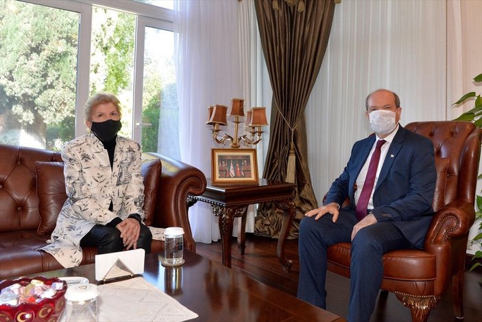 KKTC Cumhurbaşkanı Ersin Tatar, BM Temsilcisi Lute ile görüştü