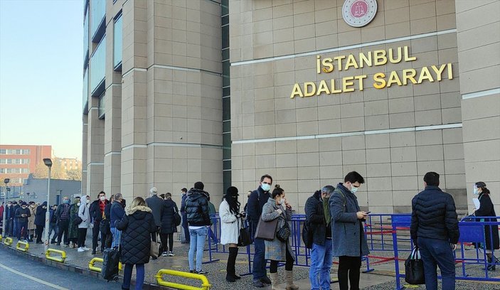 İstanbul Adliyesi'ne girişler HES koduyla yapılıyor