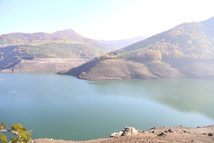 Kocaeli'deki Yuvacık Barajı’nda su seviyesi yüzde 18'e düştü