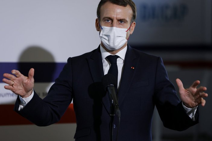 Macron: Şiddete başvuran polisler var