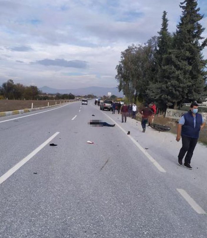 Aydın'da kamyonet ile motosiklet çarpıştı: 1 ölü, 1 yaralı